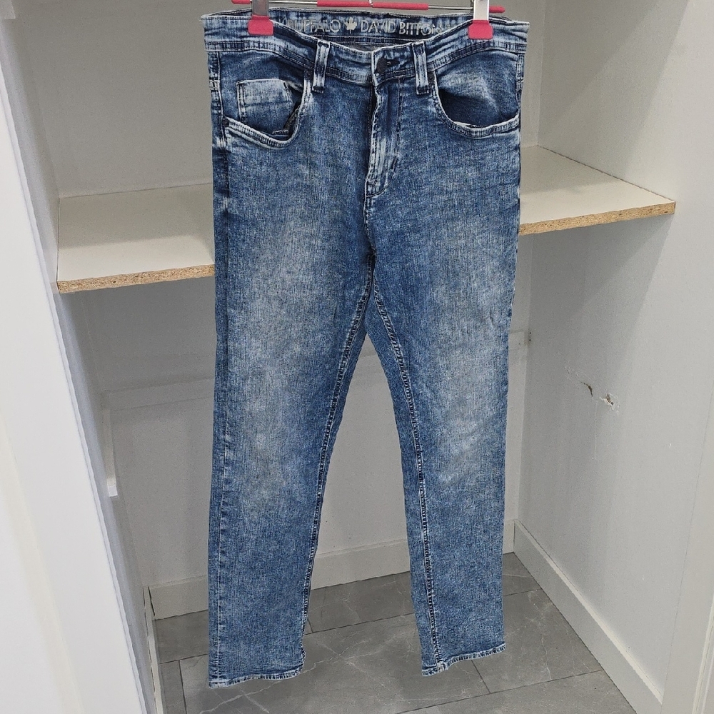 Buffalo David Bitton Light Blue Relaxed Jeans